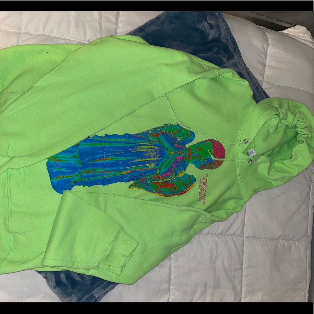 Tory lanez/Chris brown neon hoodie